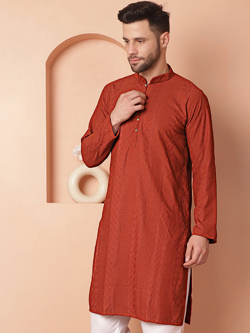 Chikankari Cotton Kurtas