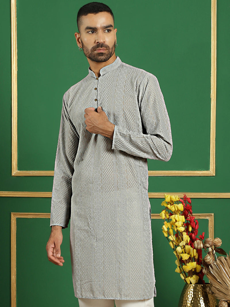 Chikankari Cotton Kurtas