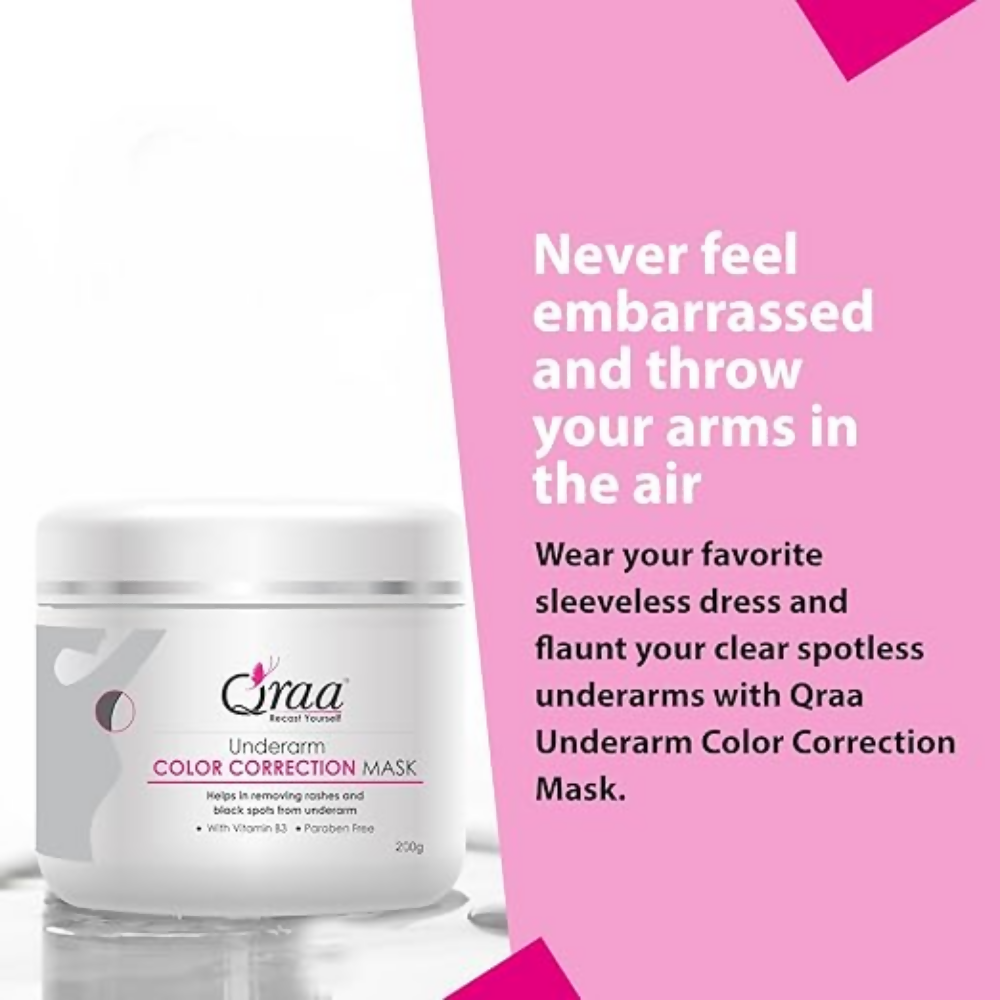 Qraa Underarm Brightening Color Correction Mask