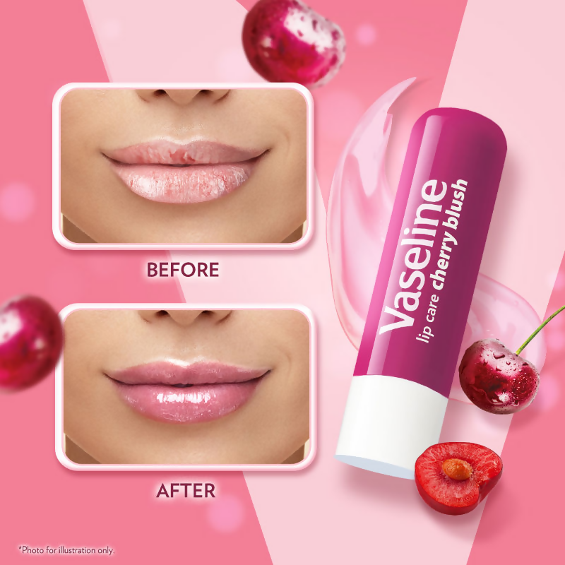 Vaseline Lip Care Lip Balm Stick - Cherry Blush