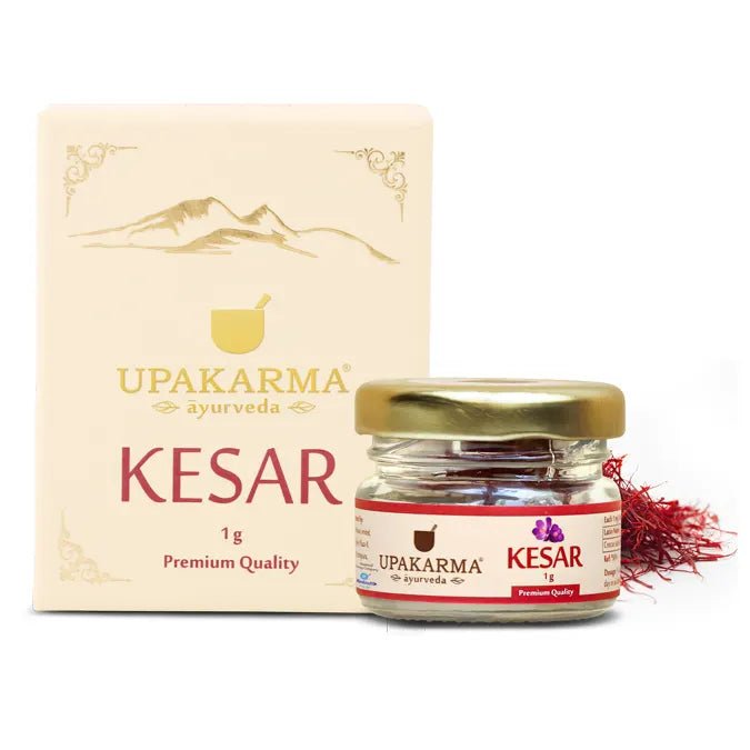 Upakarma Pure, Natural and Finest Grade A+ Kashmiri Kesar / Saffron 1g - Prithvi Mart