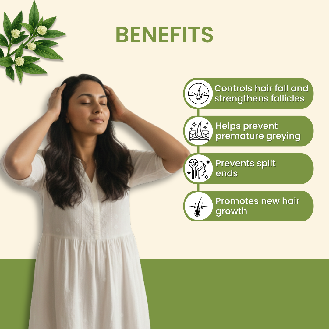 Dr. Rao's Keshovin -H Ayurvedic Hair Growth Oil