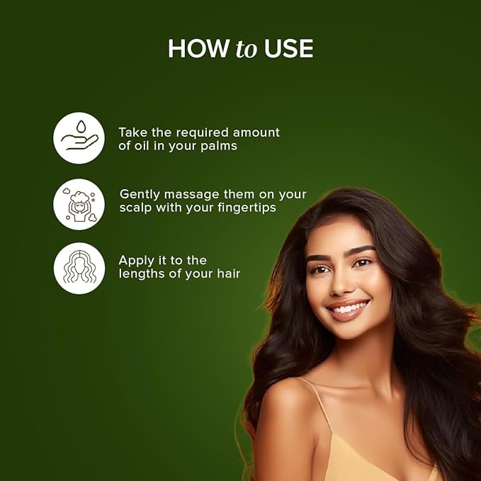 Khadi Natural Rosemary & Henna Hair Oil