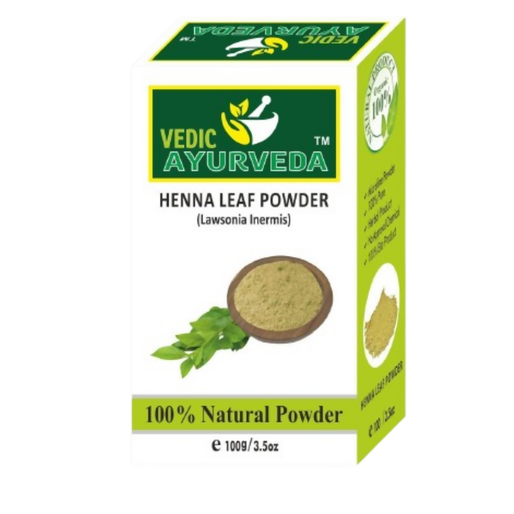 VedicAyurveda Pure Organic & Natural Indigo, Shikakai & Heena Powder
