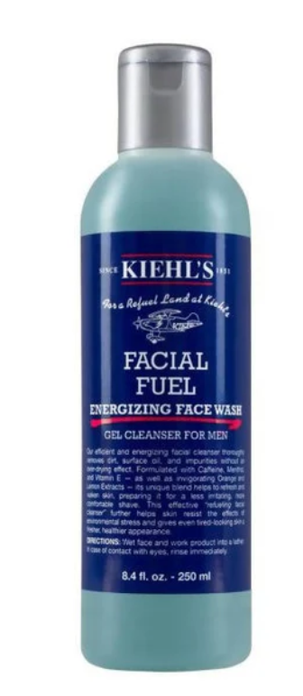 Kiehl's Facial Fuel Energizing Face Wash With Caffeine, Vitamin E And Menthol - 250 ml