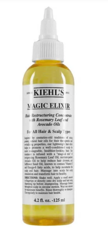 Kiehl's Magic Elixir Hair Restructuring Concentrate With Rosemary Leaf And Avocado Oil - 125 ml