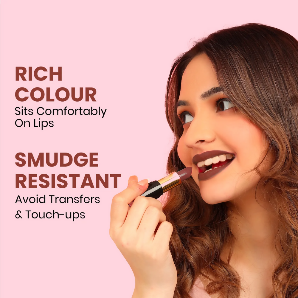 NY Bae Super Matte Lipstick - Peppy Pearson 1