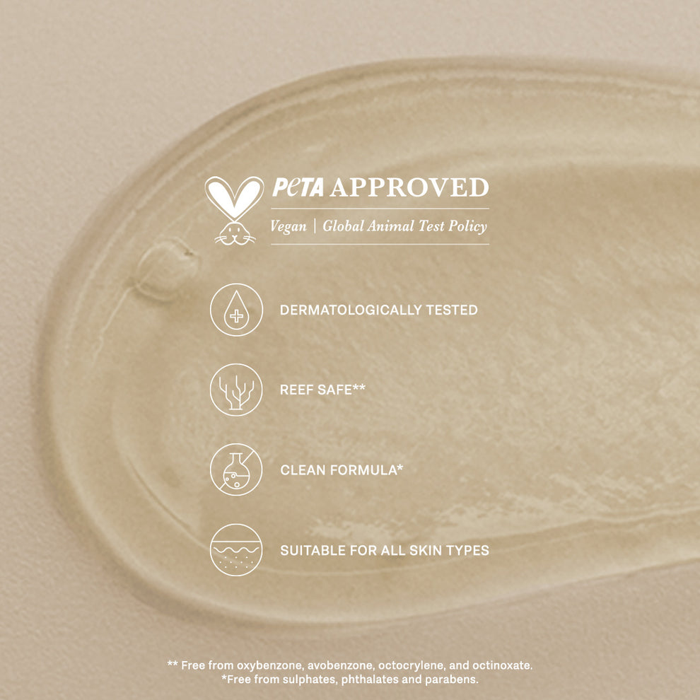 82°E By Deepika Padukone Licorice Beam Sunscreen Gel | SPF 40 PA+++ | Clear Sunscreen Gel with Licorice and Ceramides