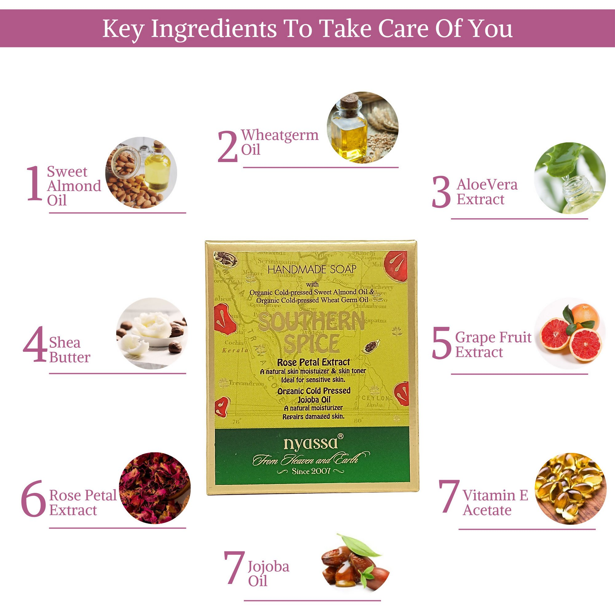Nyassa Southern Spice Handmade Soap