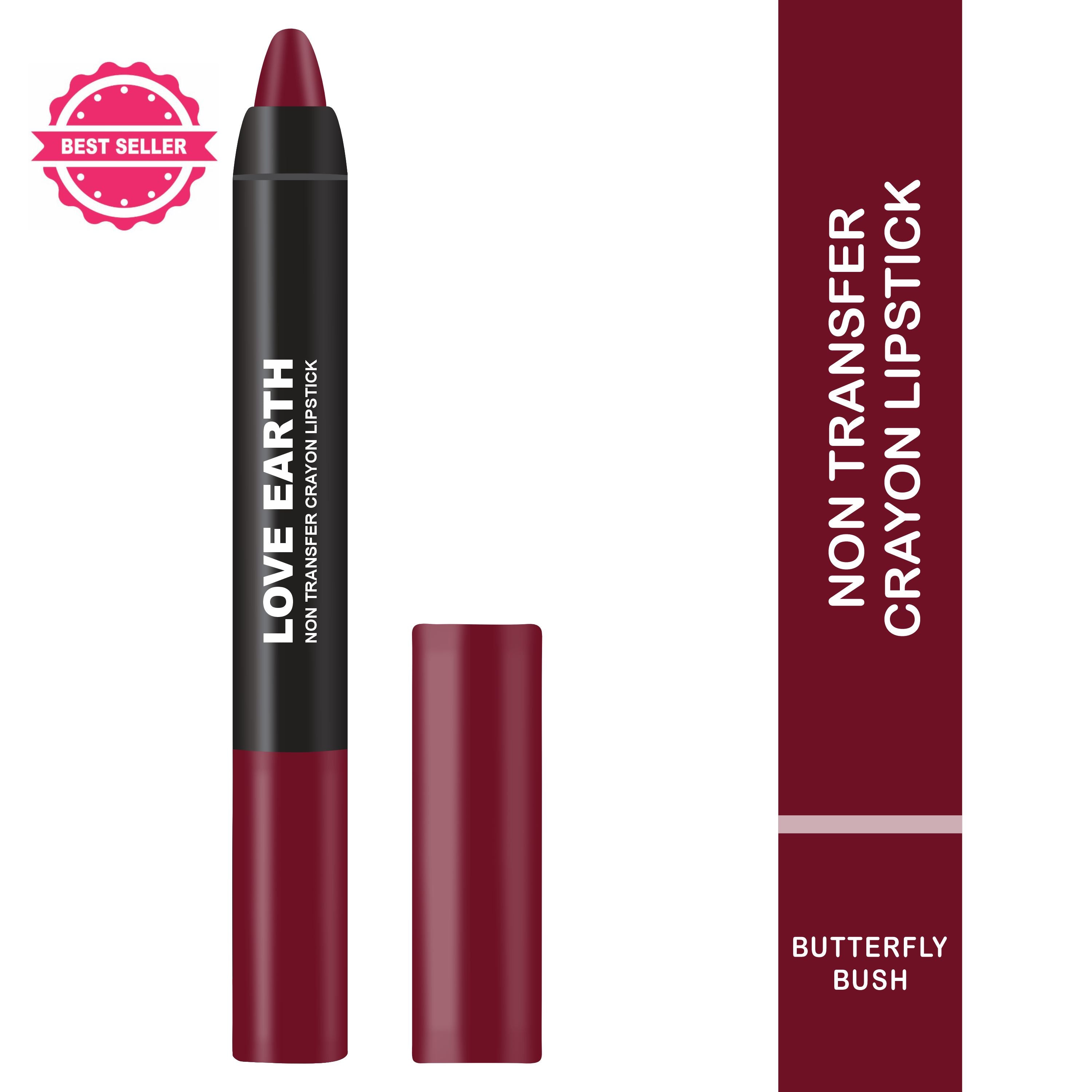 Love Earth Non Transfer Crayon Lipstick-Butterfly Bush
