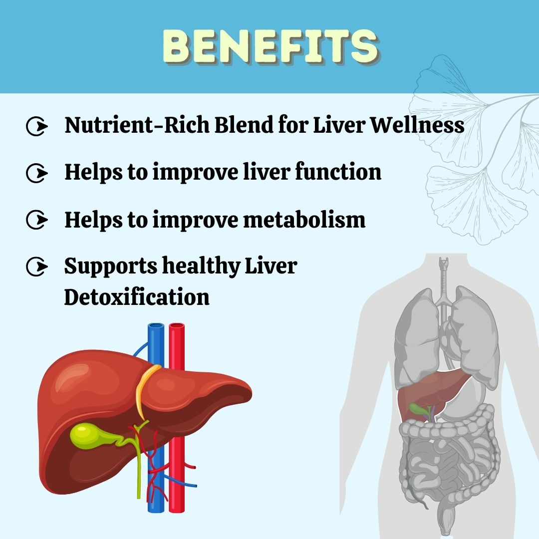Herbal Hills Liv - First Liver Support Tablets