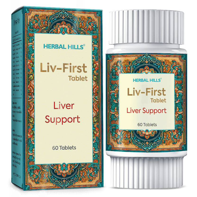 Herbal Hills Liv - First Liver Support Tablets