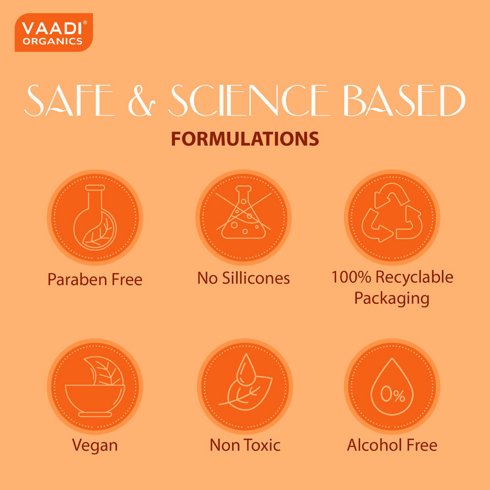 Vaadi Herbals Luxurious Saffron Shower Gel