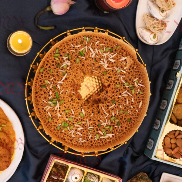 LMB Sweets Special Paneer Ghewar (11 inch) (JPR)