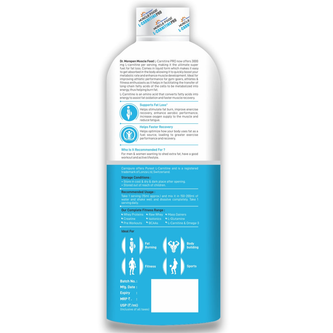Dr Morpen L-Carnitine Pro Orange