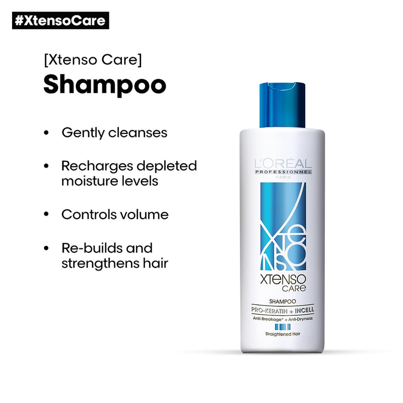 L'Oreal Professional Paris Xtenso Care Shampoo and Masque (250 ml +196 gm)