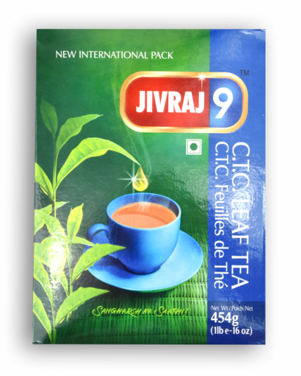 Jivraj 9 C.T.C Leaf Tea 454gm