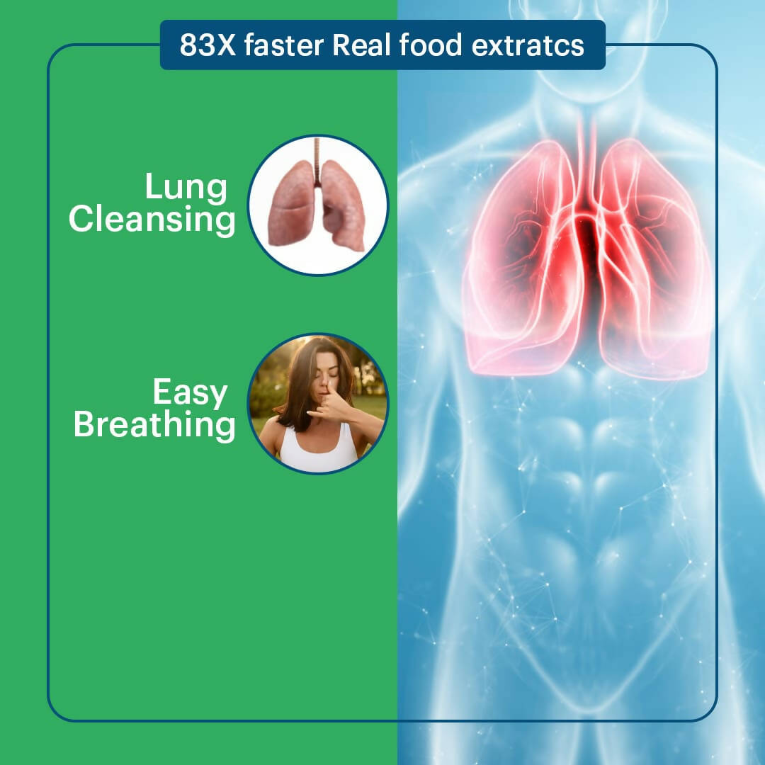 Laurik Lung Detox Tablets For Lung Cleansing And Detoxification