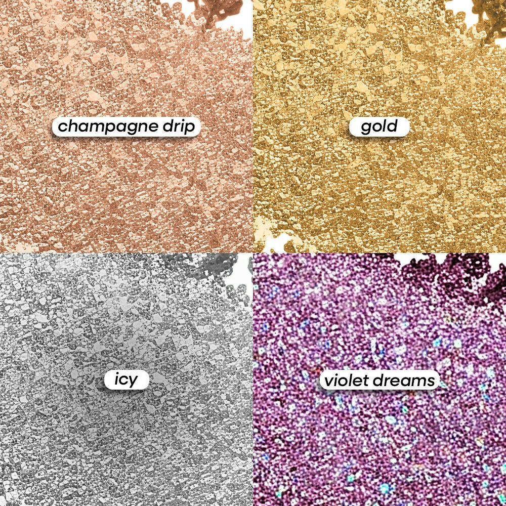 Nykaa Diamond Jelly Cooling Shimmer Eyeshadow Stick - Multi-Use, High Shine Glitter - 24K Gold