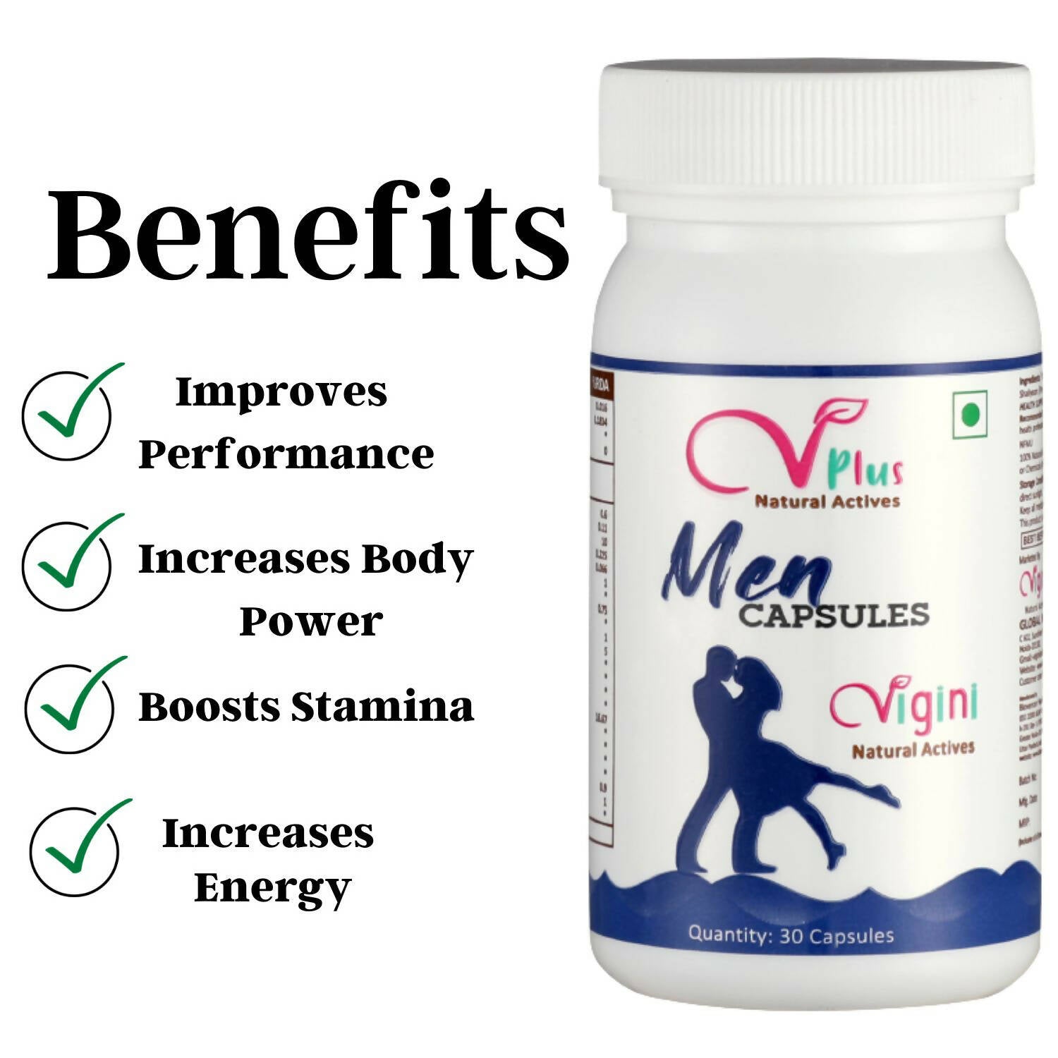 Vigini Natural Actives Men Capsules for Vitality Booster
