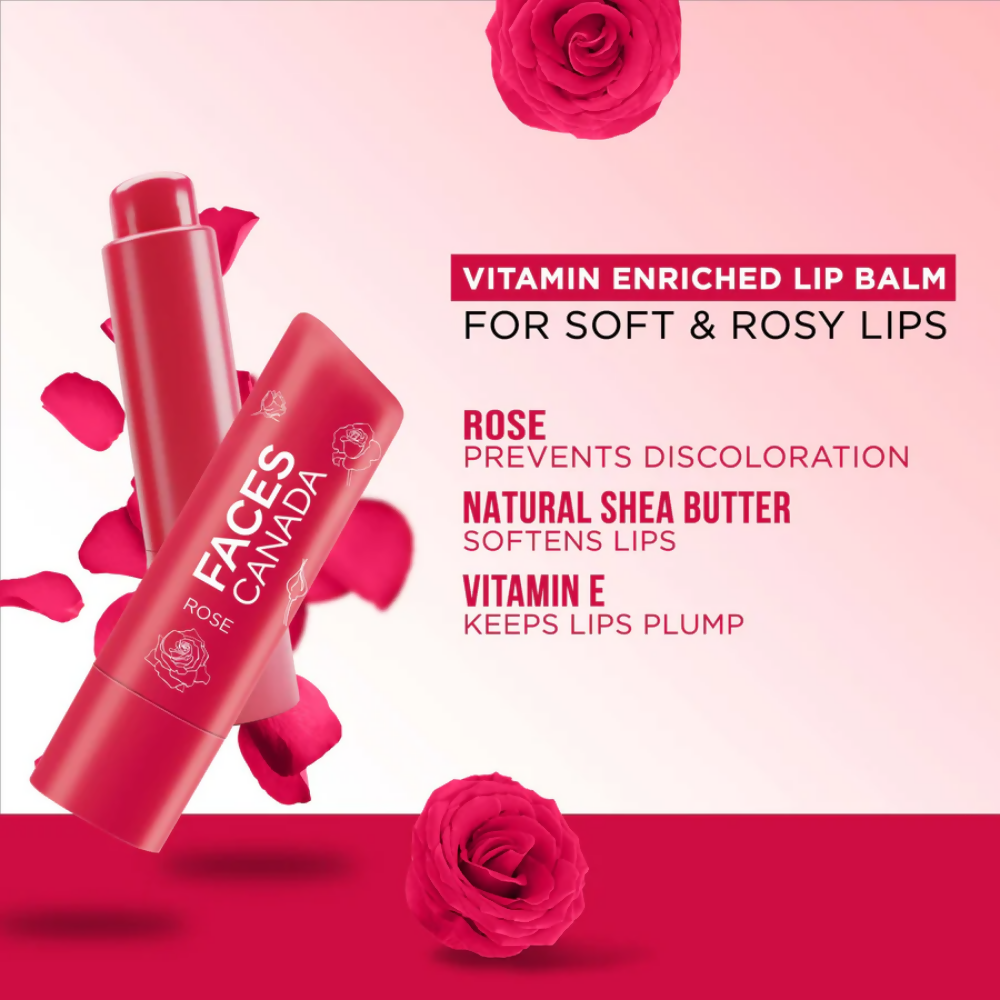 Faces Canada Vitamin C Lip Balm - Rose Petal