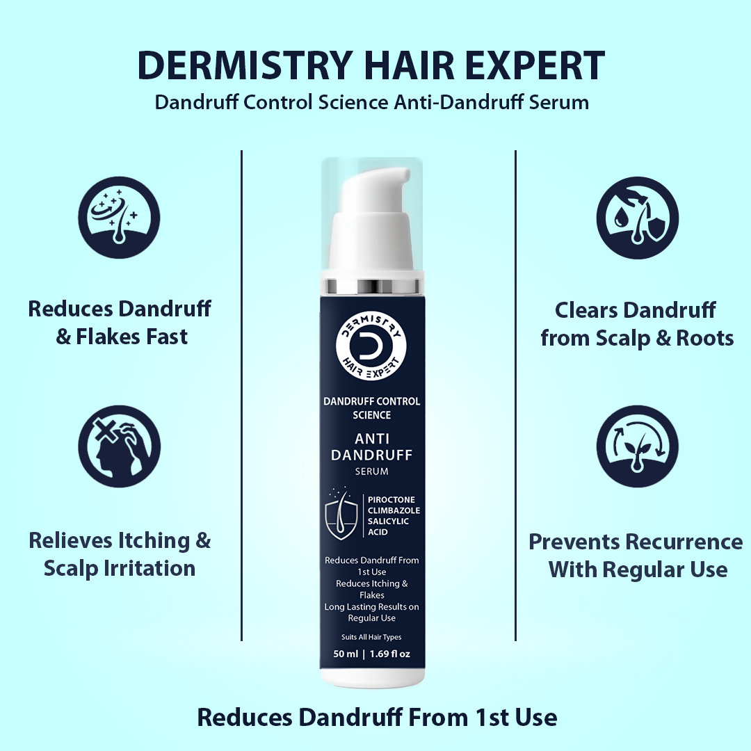 Dermistry Anti-Dandruff Control Shampoo Mask & Serum