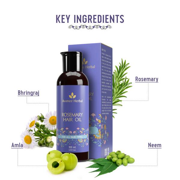 Avimee herbal Rosemary Hair Oil for Hair Growth