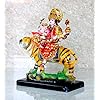 Maa Durga Mata Rani Statue Idol for Home Mandir (8") | Navratri Pooja | Durga Maa - Resin - Multicolour