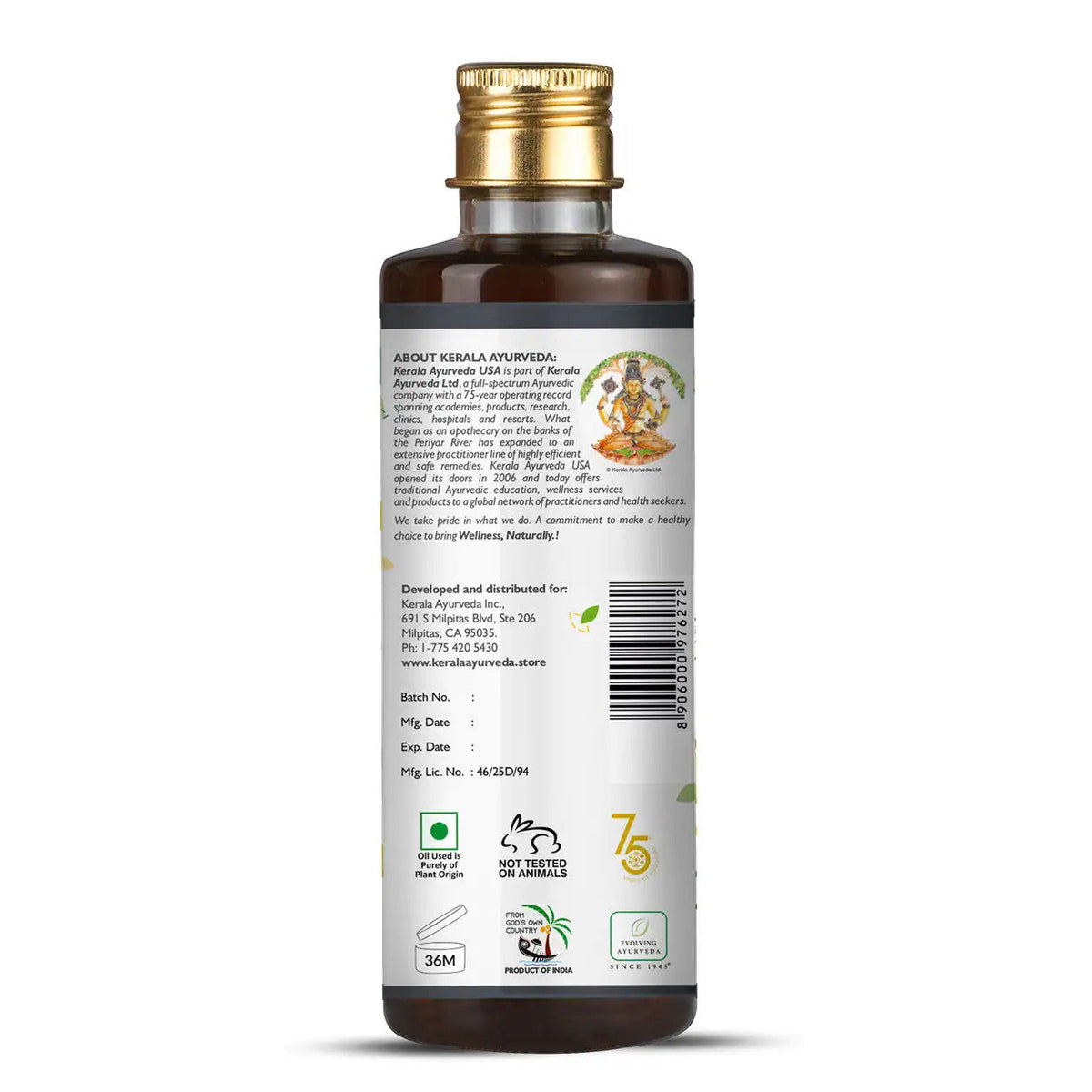Kerala Ayurveda USA Mahamasha Thailam