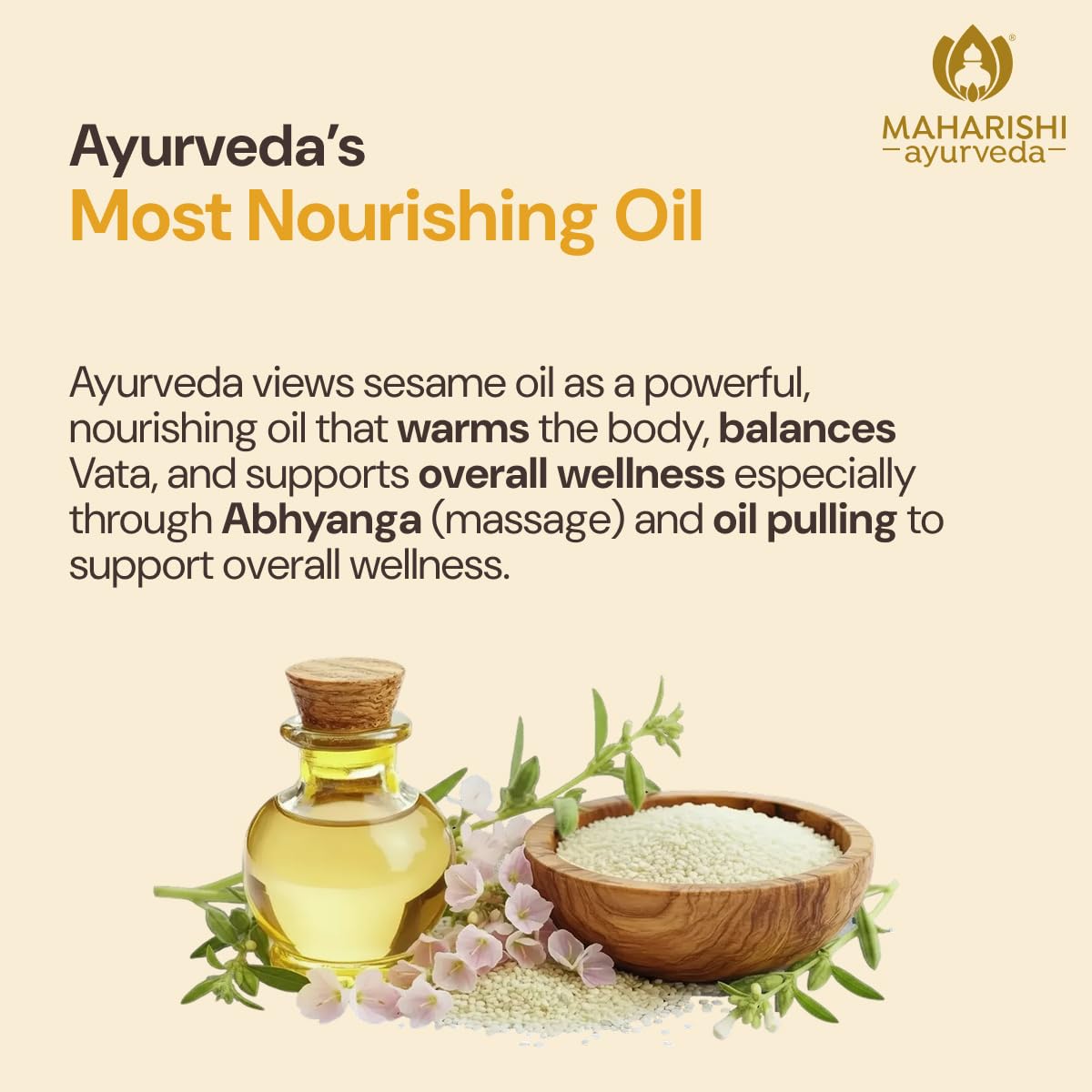 Maharishi Ayurveda Sesame Oil (Til Oil)