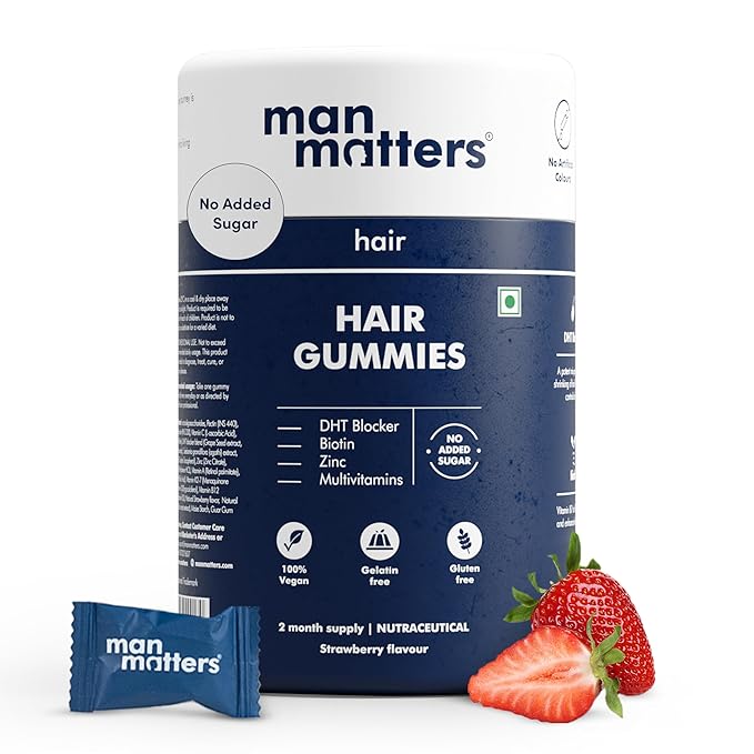 Man Matters Biotin Hair Gummies product