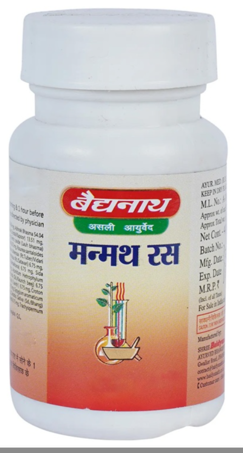 Baidyanath Manmath Ras(40 tabs)