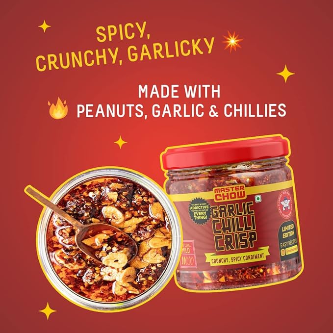 MasterChow Limited Edition Chilli Garlic Crisp