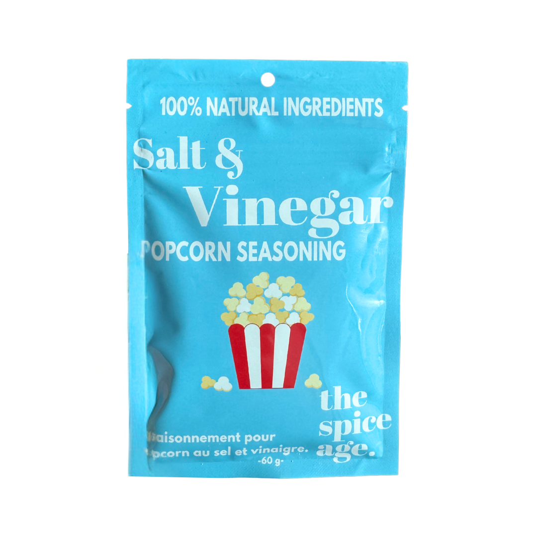 6-PACK CASE Salt & Vinegar Popcorn Topper