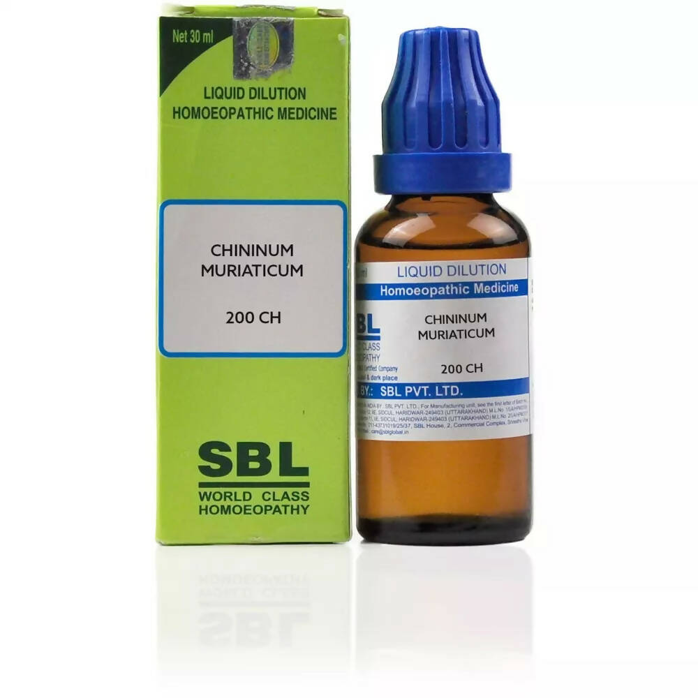 SBL Homeopathy Chininum Muriaticum Dilution