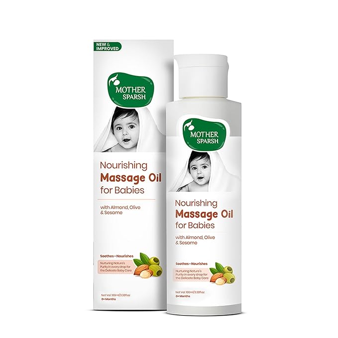 Mother Sparsh Ayurvedic Baby Massage Oil 200 ml