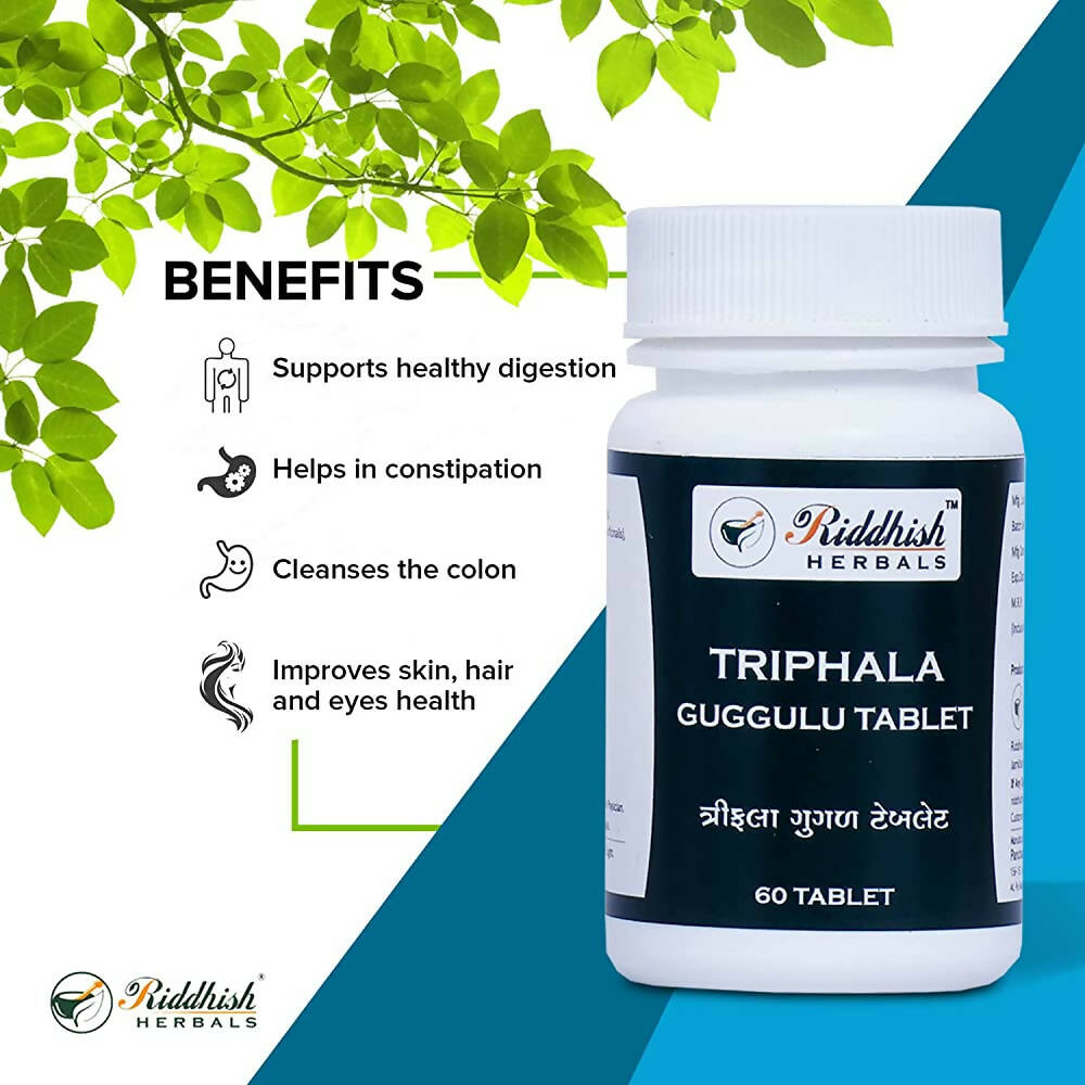 Riddhish Herbals Triphala Guggulu Tablet