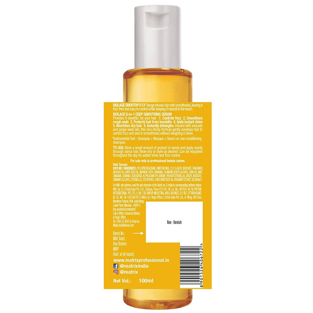 Matrix Biolage SmoothProof Deep Smoothing Serum (100 ml)