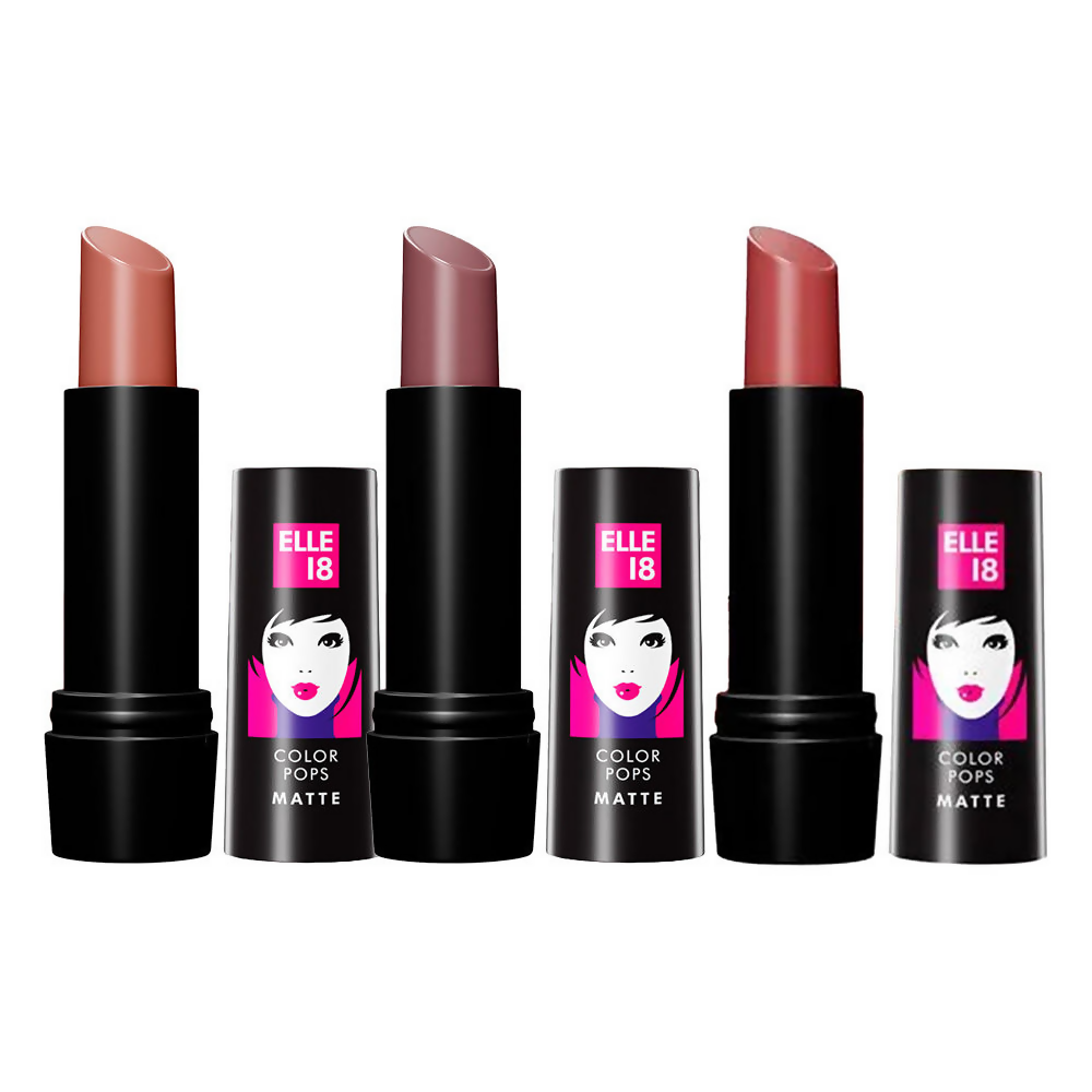 Elle 18 Color Pop Matte - Nudes Combo