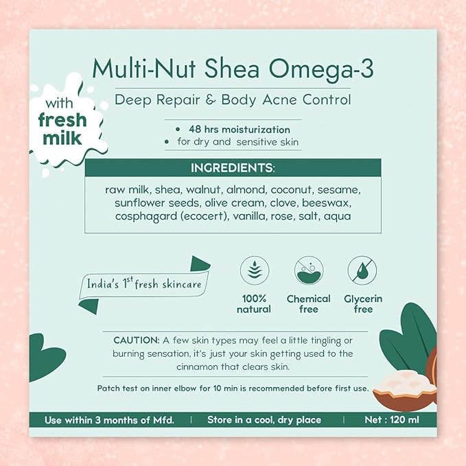 Nat Habit Multi-Nut Omega 3 Moisturizer