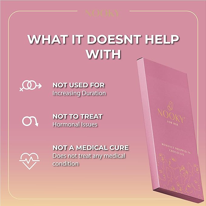 Nooky Dark Chocolate Bars For Her