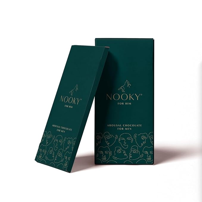 Nooky Mood Enhancing Chocolate For Men Vegan and Gluten-free - 48 gram