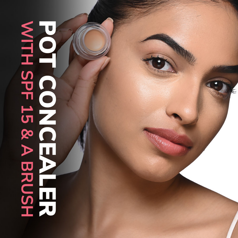 Mila Beaute Conceal It Pot Concealer Creamy Matte Finish with SPF 15 - Rose Beige