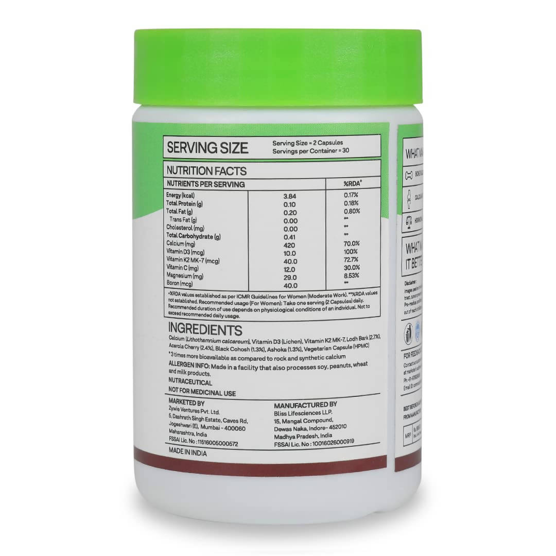 OZiva Plant Based HerBones Capsules