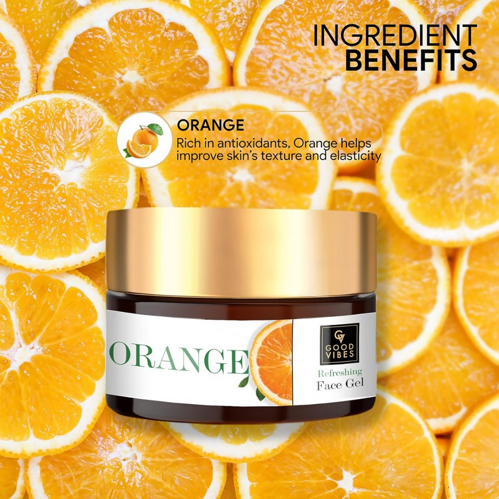 Good Vibes Orange Refreshing Face Gel