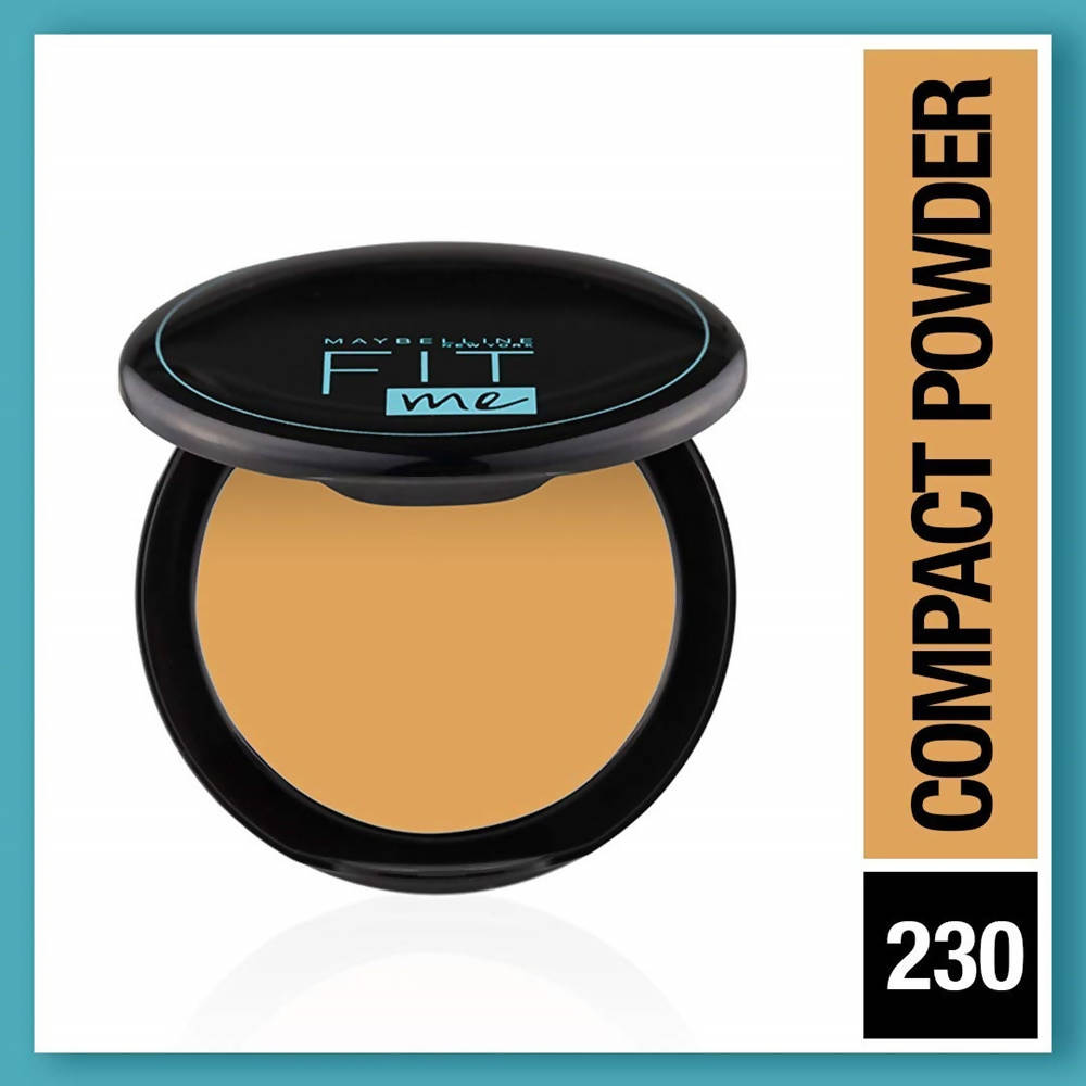 Maybelline New York Fit Me 12Hr Oil Control Compact, 230 Natural Buff (8 Gm)