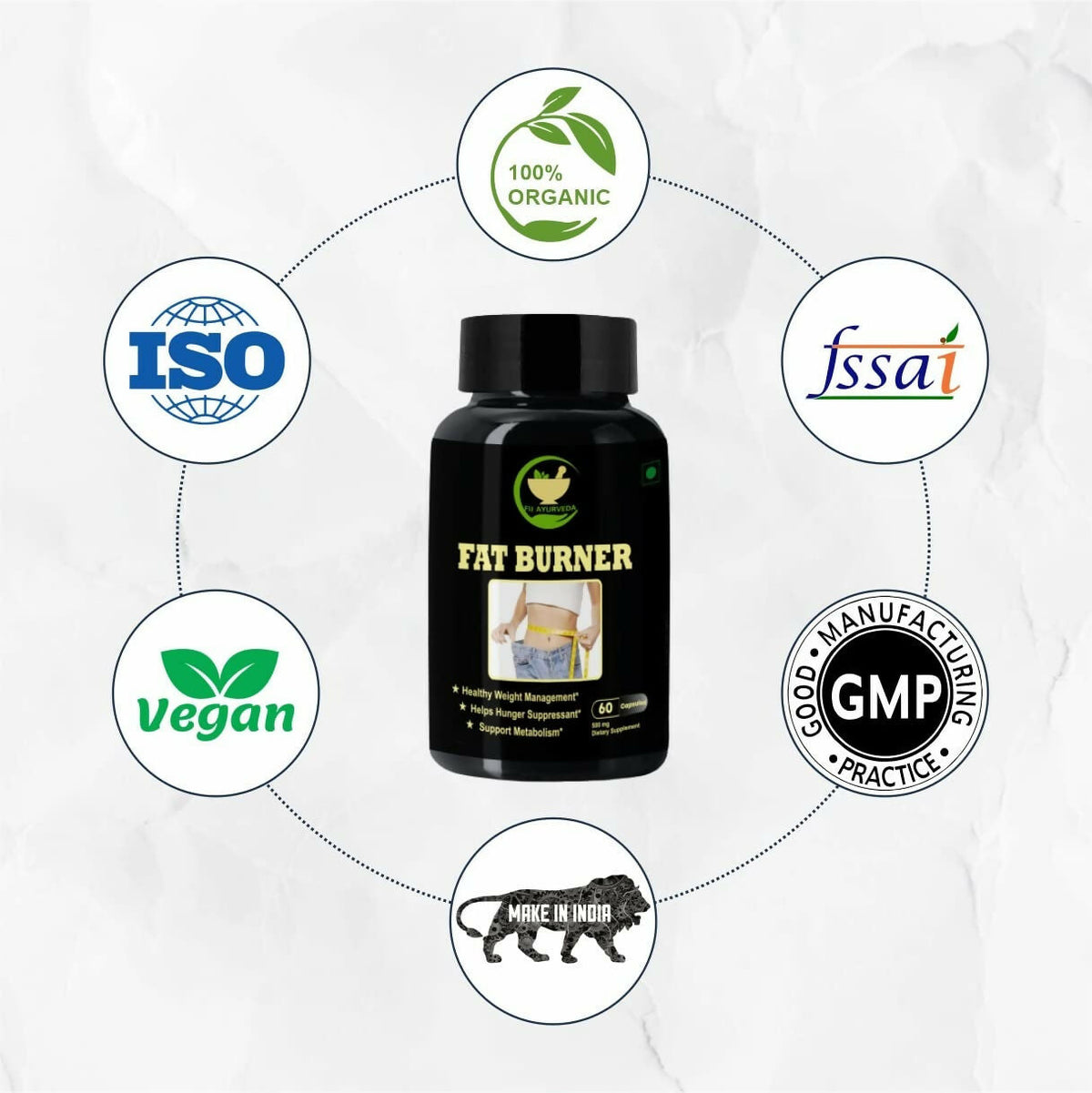 Fij Ayurveda Fat Burner Capsules