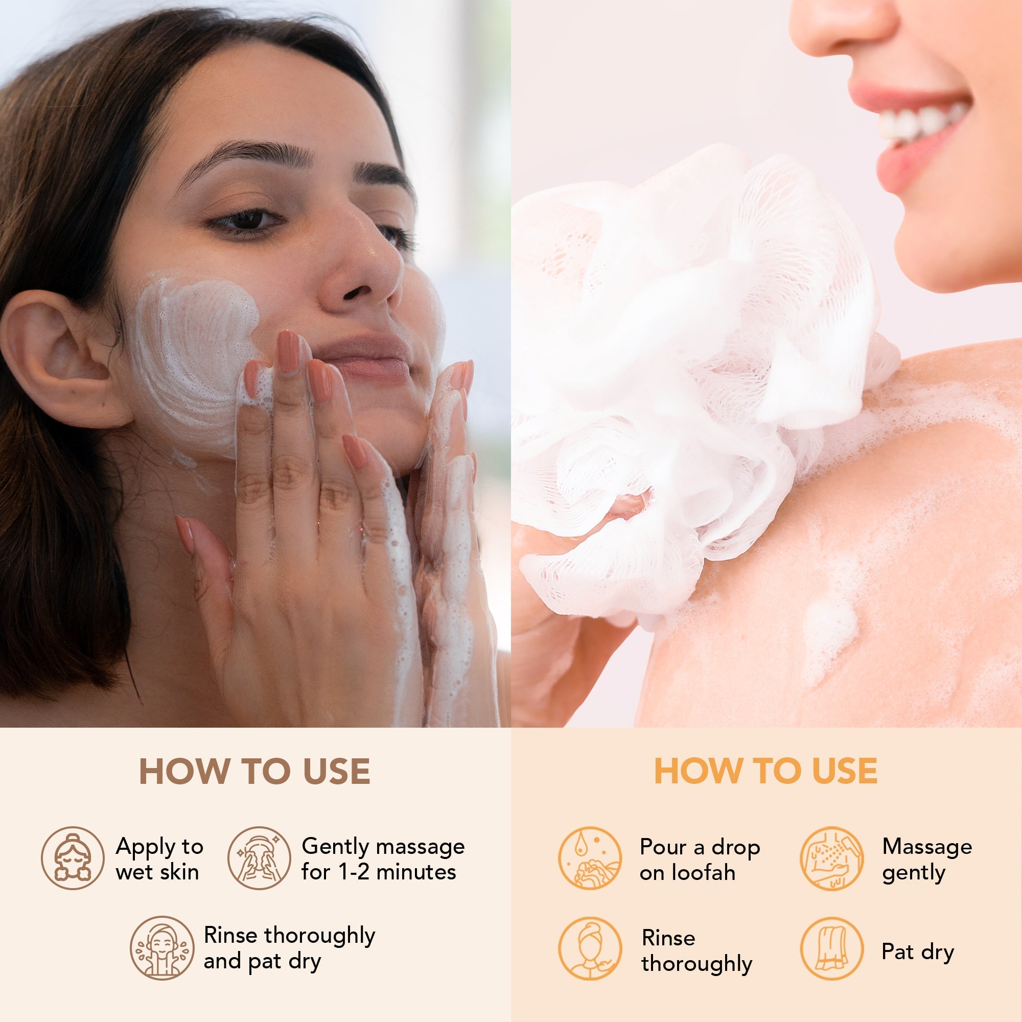 Botanic Hearth Oat & Niacinamide Bodywash - Facewash