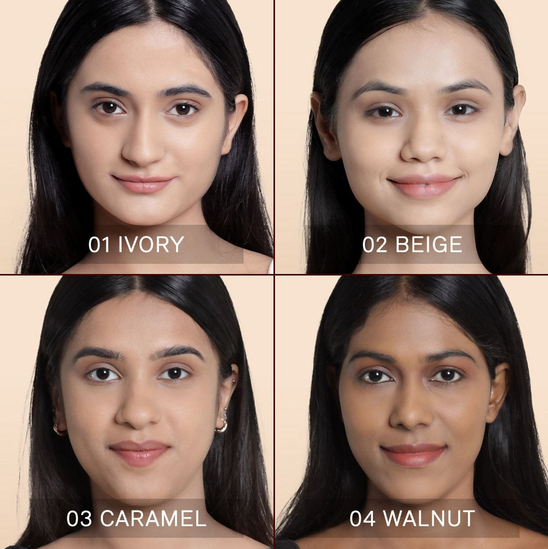 Flicka Cosmetics Tomato Liquid Foundation With Spf Long Lasting Lightweight All Skin Types - Beige