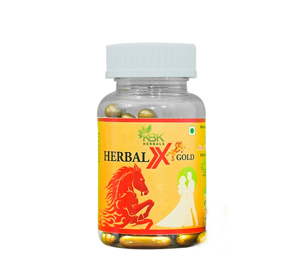 KBK Herbals X Gold capsules